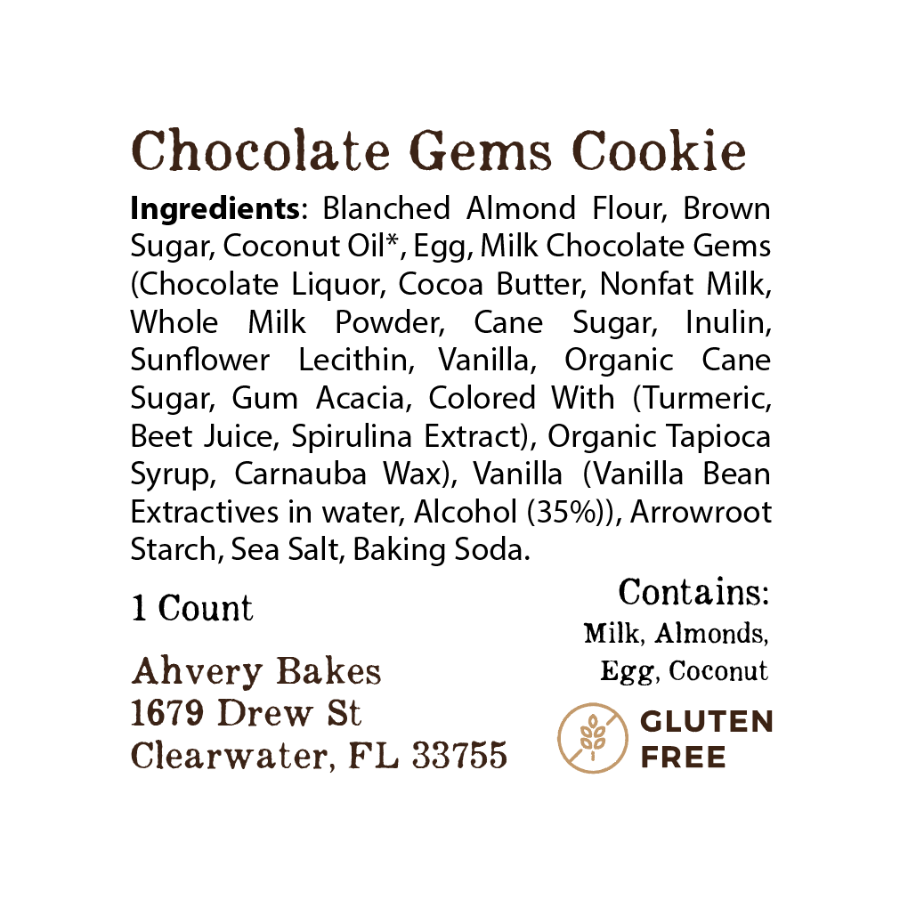 Chocolate Gems Cookie