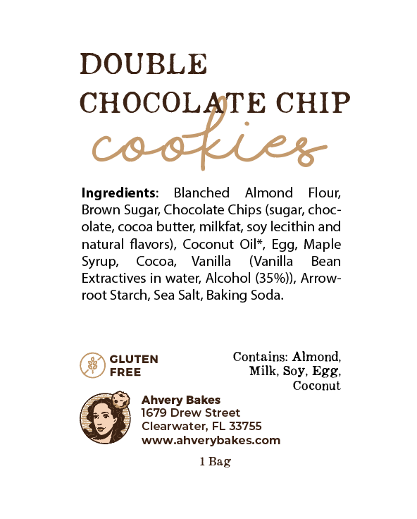 Double Chocolate Chip Cookie