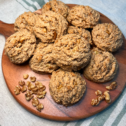 Almond Butter Walnut Cookies