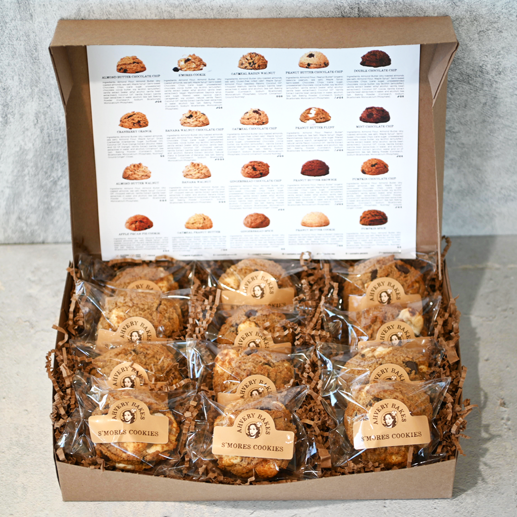 Single Flavor Gift Box - 12 Cookies