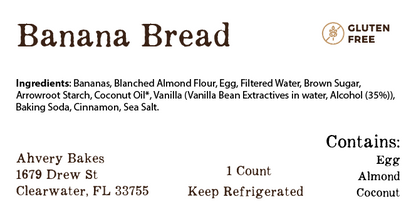 Banana Loaf - Pickup Only