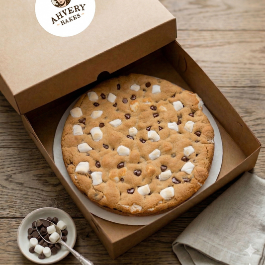 S'mores Cookie Cake